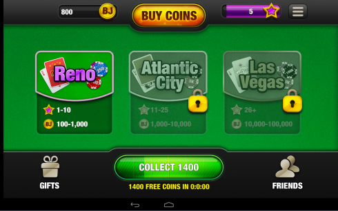 Free blackjack app